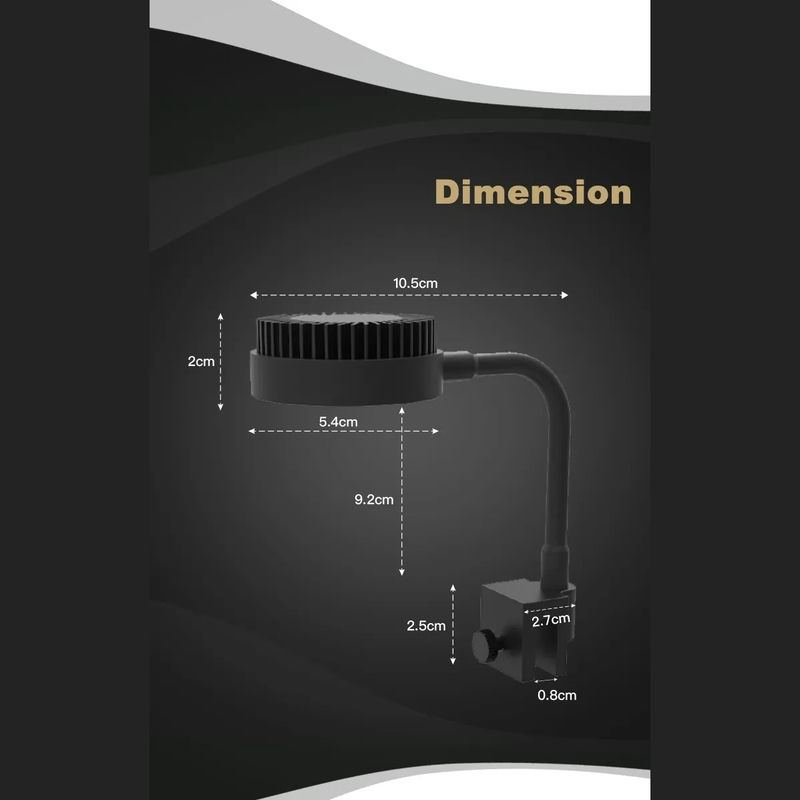 Zetlight ZN1050 - Lampada LED Mini Regolabile per acquari 3W - immagine 15