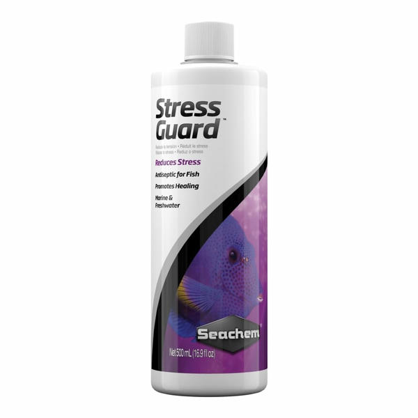 Seachem Stress Guard 500 ml - protegge la mucosa, riduce lo stress e la tossicità dell'ammoniaca